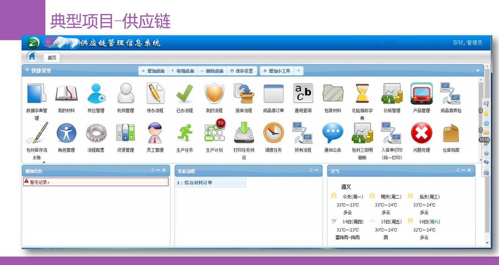 供应链与进销存管理