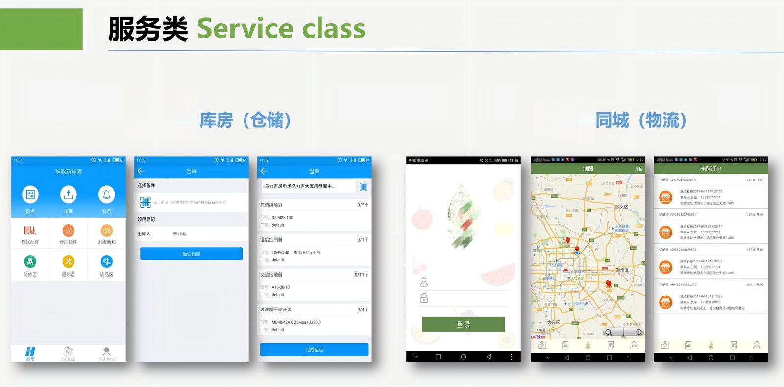 仓储与同城物流